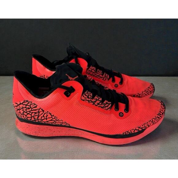 Jordan 88 Racer Toro Men's 11.5 Infrared Red Running Sneakers AV1200-600 Shoes - Picture 16 of 16